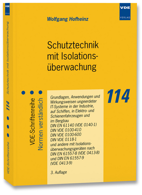 Schutztechnik mit Isolations&uuml;berwachung - W. Hofheinz