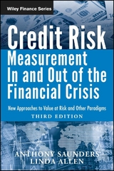 Credit Risk Management In and Out of the Financial Crisis - Anthony Saunders, Linda Allen