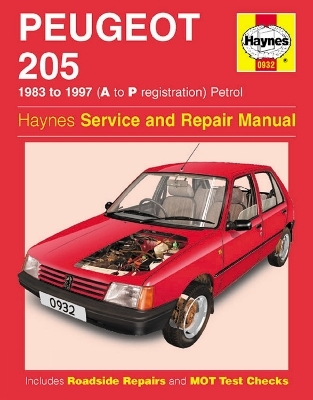 Peugeot 205 Petrol (83 - 97) A To P -  Haynes Publishing