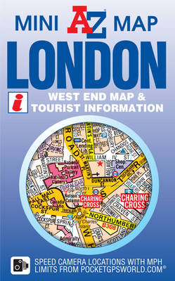 London West End Mini Map -  Geographers' A-Z Map Company