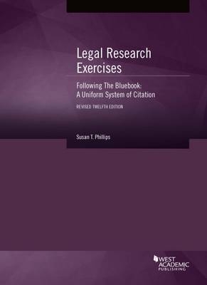 Legal Research Exercises Following The Bluebook