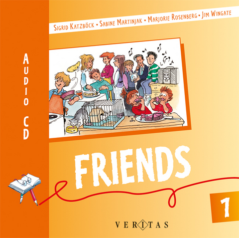 Friends 1. Audio-CD - Sigrid Katzb&ouml;ck, Sabine Martinjak, Marjorie Rosenberg, Jim Wingate
