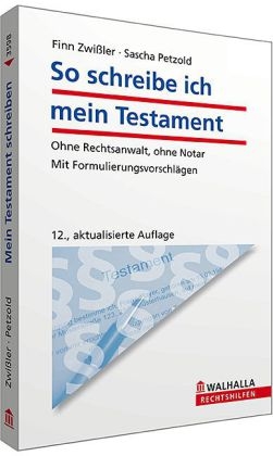 So schreibe ich mein Testament