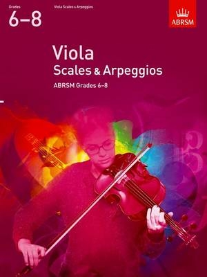 Viola Scales & Arpeggios, ABRSM Grades 6-8