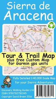 Sierra de Aracena Tour & Trail Map - David Brawn