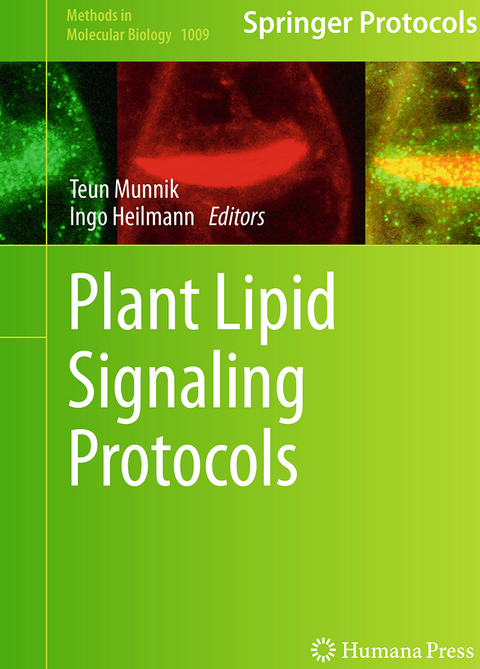 Plant Lipid Signaling Protocols - 