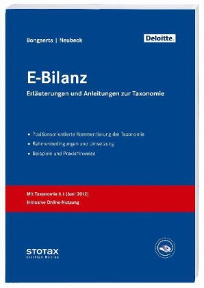 E-Bilanz - Dirk Bongaerts, Guido Neubeck