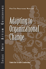 Adapting to Organizational Change -  Dinwoodie,  Marshall,  McCallian,  Sereno,  Shields,  Zhao