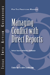 Managing Conflict with Direct Reports -  POPEJOY,  McManigle