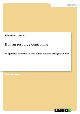 Human resource controlling