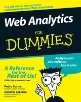 Web Analytics For Dummies - Pedro Sostre, Jennifer LeClaire