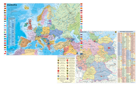 Deutschland und Europa f&uuml;rs B&uuml;ro - Heinrich Stiefel