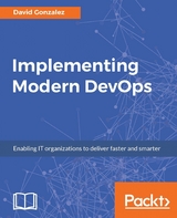 Implementing Modern DevOps -  Gonzalez David Gonzalez