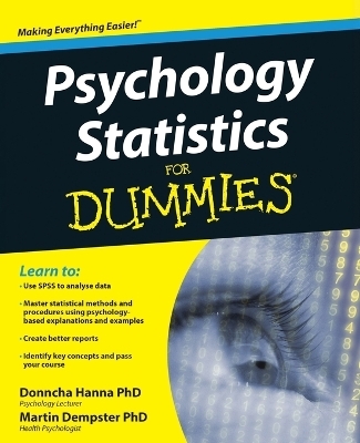 Psychology Statistics For Dummies - Donncha Hanna, Martin Dempster