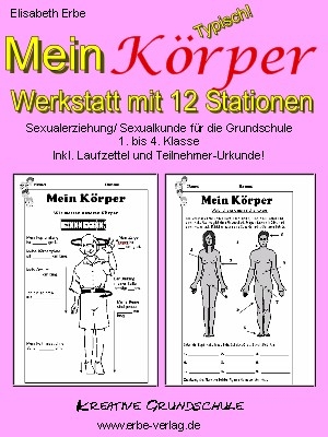 Mein K&ouml;rper - Kopiervorlagen f&uuml;r die Grundschule (CD-Rom) - Elisabeth Erbe