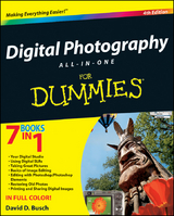 Digital Photography All-in-One Desk Reference For Dummies - David D. Busch