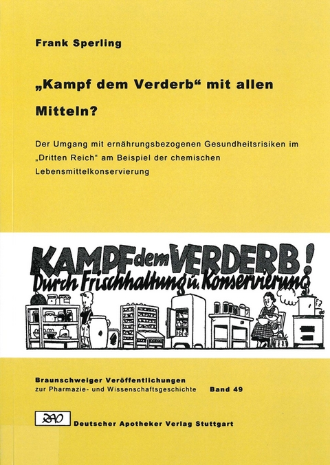 &bdquo;Kampf dem Verderb&ldquo; mit allen Mitteln? - Frank Sperling