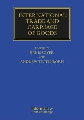 International Trade and Carriage of Goods - 