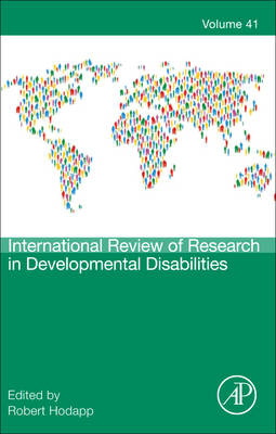 International Review of Research in Developmental Disabilities - 