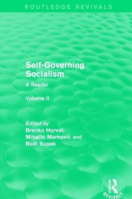 Self-Governing Socialism - 