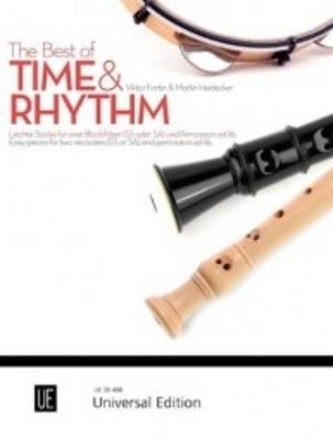 The Best of Time & Rhythm, f&uuml;r zwei Blockfl&ouml;ten (SS oder SA) und Percussion ad lib. - 
