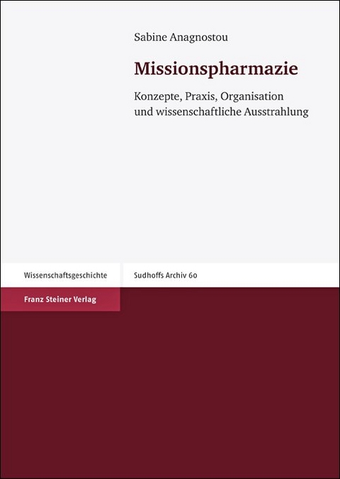 Missionspharmazie - Sabine Anagnostou