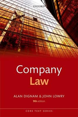 Company Law - Alan Dignam, John Lowry