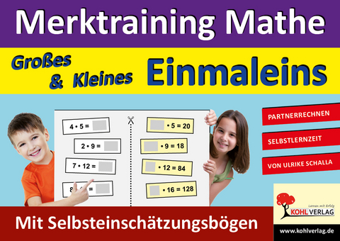 Merktraining Mathe - Gro&szlig;es & Kleines Einmaleins - Ulrike Schalla