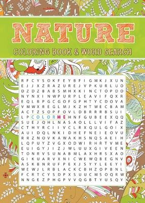 Nature Coloring Book & Word Search
