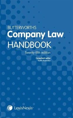 Butterworths Company Law Handbook - Keith Walmsley