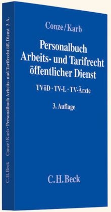 Personalbuch Arbeits- und Tarifrecht &ouml;ffentlicher Dienst - Peter Conze, Svenja Karb