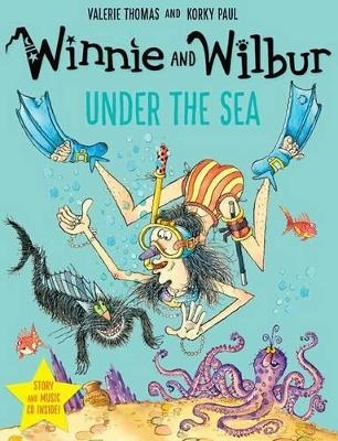 Winnie and Wilbur under the Sea with audio CD - Valerie Thomas