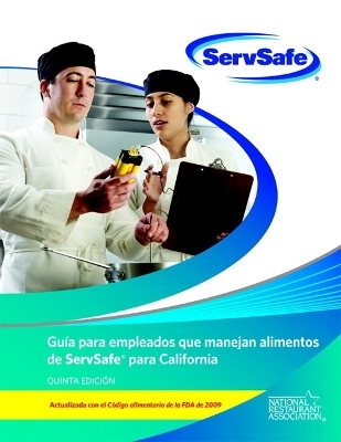 ServSafe California Food Handler Guide and Exam (Spanish) Pack of 10 (includes exam answer sheets)