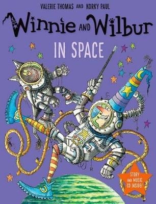 Winnie and Wilbur in Space with audio CD - Valerie Thomas