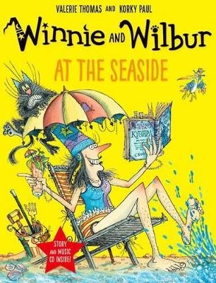Winnie and Wilbur at the Seaside with audio CD - Valerie Thomas