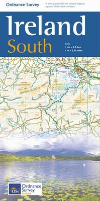The Ireland Holiday Map - South -  Ordnance Survey Ireland