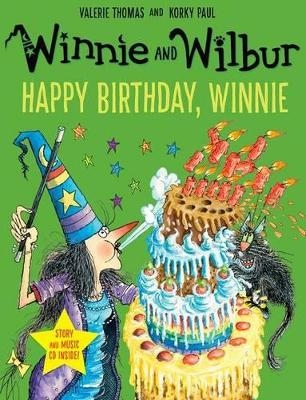 Winnie and Wilbur: Happy Birthday, Winnie with audio CD - Valerie Thomas