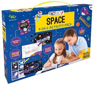 Discovery Kids Factivity Space 4-in-1 Activity Pack