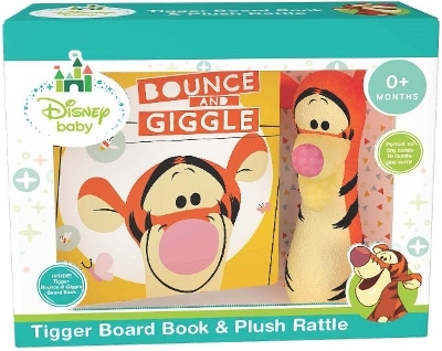 Disney Baby Tigger Board Book and Plush Rattle -  Parragon Books Ltd