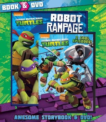 Nickelodeon Teenage Mutant Ninja Turtles Robot Rampage Book & DVD -  Parragon Books Ltd