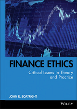 Finance Ethics - John R. Boatright