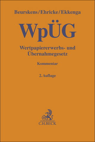 Wertpapiererwerbs- und Übernahmegesetz. WpÜG