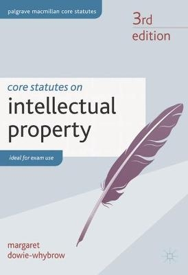 Core Statutes on Intellectual Property