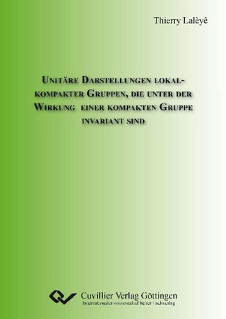 Unitäre Darstellungen lokal-kompakter Gruppen, die unter der Wirkung einer kompakten Gruppe invariant sind