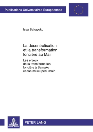 La décentralisation et la transformation foncière au Mali