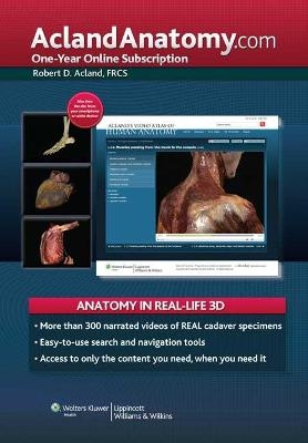 AclandAnatomy.com - Robert D. Acland