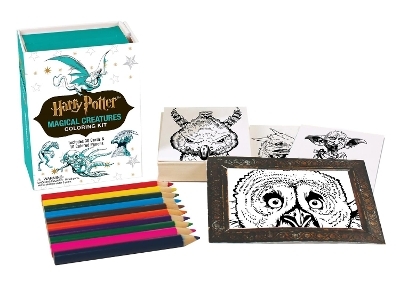 Harry Potter Magical Creatures Coloring Kit - Running Press