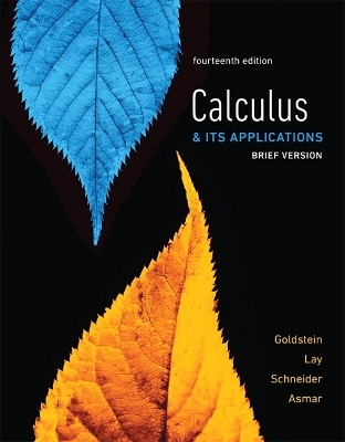 Calculus & Its Applications, Brief Version - Larry Goldstein, David Lay, David Schneider, Nakhle Asmar