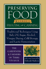 Preserving Food without Freezing or Canning -  Deborah Madison