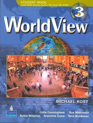 WorldView 3 with Self-Study Audio CD and CD-ROM Class Audio CD's (3) - Michael Rost